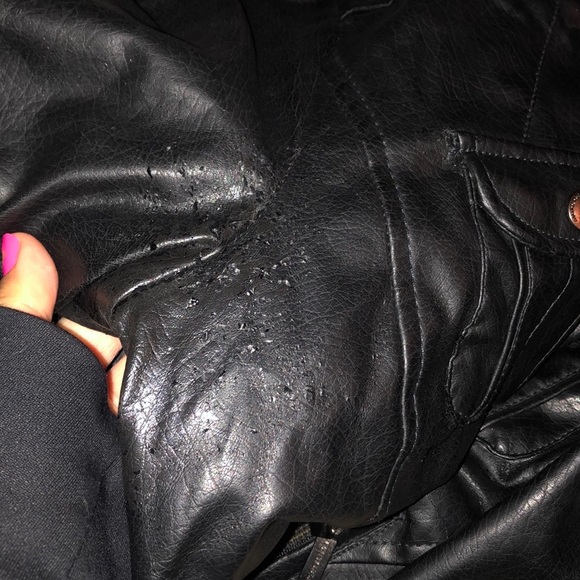 Faux Leather Jacket - Picture 6 of 6